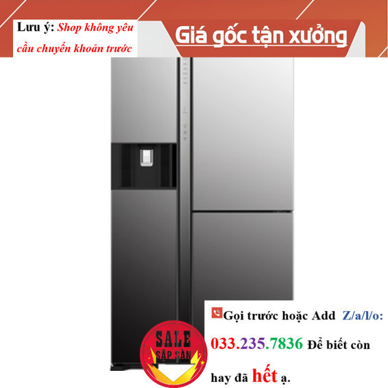 Tủ lạnh Hitachi Inverter 569 lít R-MY800GVGV0(MIR) <New>