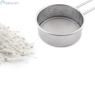 -NEW-Silver Stainless Steel Wire Mesh Oil Strainer Flour Food Colander Sifter Sieve