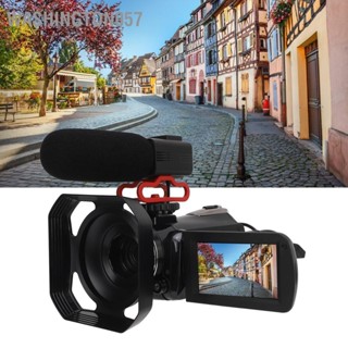 Washington057 Máy Quay Video Phim 4K 30MP Ultra HD 3.0in IPS Xoay Màn Hình Cảm Ứng Hồng Ngoại Nhìn Đêm Chống Rung Có Micrô Giá Đỡ Cầm Tay máy Ảnh DV
