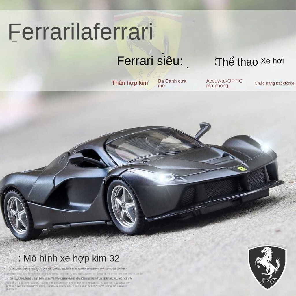 Xe Mô Hình mô hình ô tô kim loại Ferrari Lafa Xe Thể Thao Mô Hình Mô Phỏng Hợp Kim Xe Ô Tô Mô Hình Kim Loại Đồ Trang Trí Ô Tô