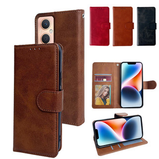 ốp lưng Bao Da Lật Cho OPPO A96 5G Ví Di Động Sang Trọng Dự Phòng Khe Cắm Thẻ điện thoại
