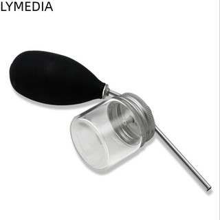 LYMEDIA Dụng cụ phun bột, Dụng cụ tạo kiểu tóc Dụng cụ tăng cường tóc sợi tóc, Dụng cụ mở rộng tóc túi khí bằng silicon tiện lợi Dụng cụ làm tóc
