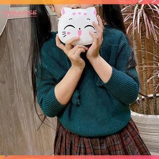 [Paradise1.vn] Túi đeo chéo dễ thương cho bé gái Túi nhỏ hình mèo hoạt hình Ví Mini nhỏ gọn Túi hàng ngày cho trẻ em