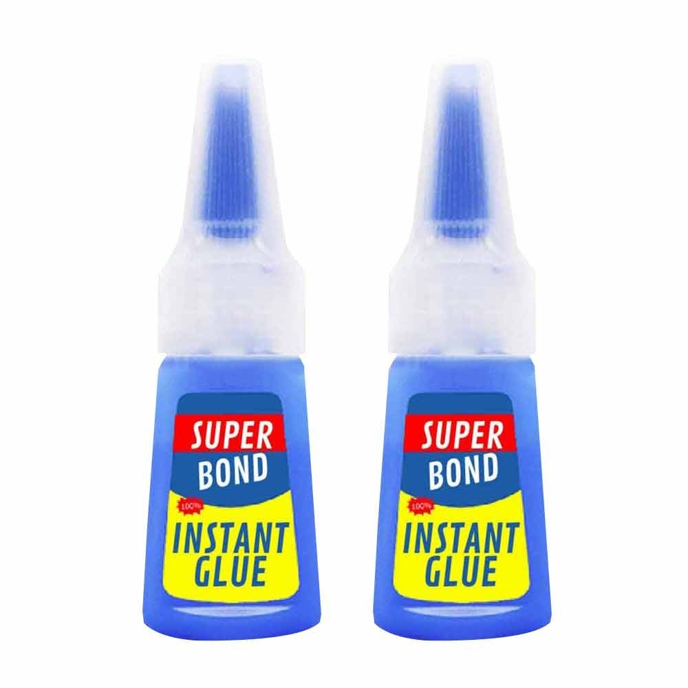2pcs 20g Multi-purpose Strong Adhesive Super Bond Instant Glue for Plastic Ceramic
