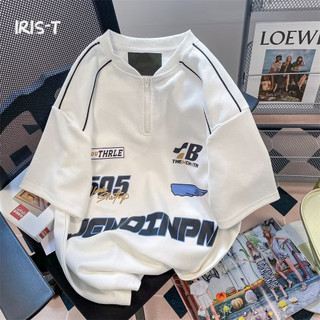Iris-t áo t-shirt nam áo thun oversize unisex mtx2420apo 9z240226
