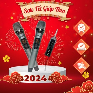 Micro Đa Năng Không Dây Max-39 KAW, Micro Chuyên Dụng, Hát Karaoke Cực Hay - Hút Âm Tốt, Chống Hú, Cho Ra Âm Thanh Chuẩn