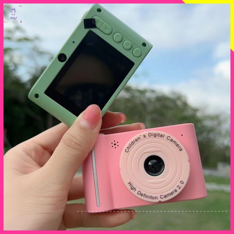 Máy Ảnh Kỹ Thuật Số hd Hai Lớp Có Thể Tải Lên Tải Cho Điện Thoại Máy Ảnh Đồ Chơi Đa Năng Cho Trẻ Em