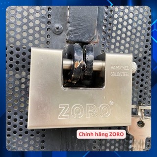Ổ khoá cửa Cầu Ngang ZORO siêu nặng 1kg1 chống cắt chống đập chống đục, siêu chịu lực, ổ khóa cửa