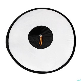 Yml3 Universal 42cm Round Studio Flash Softbox Speedlite Diffuser Reflector Strap Mới