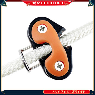 Veedooca Composite 2 Hàng Vòng Bi Cam Cleat Với Vòng Dẫn Đầu Pilates Thiết Bị Thể Dục Thuyền Phụ Kiện