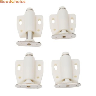 Latch 4Pcs Cabinet Doors Cupboard Doors Plastic+iron Pressure Push To Open
