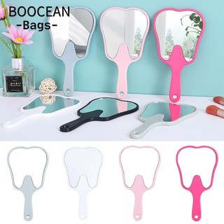 Gương trang điểm BOOCEAN, Gương cầm tay độ phân giải cao PVC, Quà tặng gương hình răng dễ thương