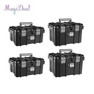 Hộp đựng dụng cụ MagiDeal Máy khoan tác động Lưu trữ nhẹ có nắp