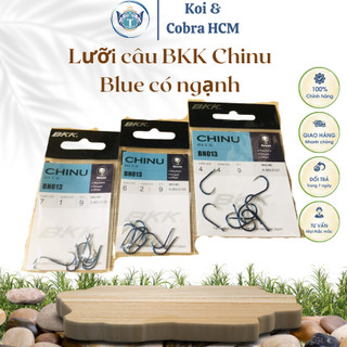 Lưỡi câu BKK Chinu Blue có ngạnh