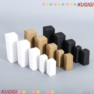 Set 10 Hộp Giấy Các Tông Màu Đen / Trắng Kích Thước Nhỏ Dùng Để Đựng Quà Cưới / Sinh Nhật DIY