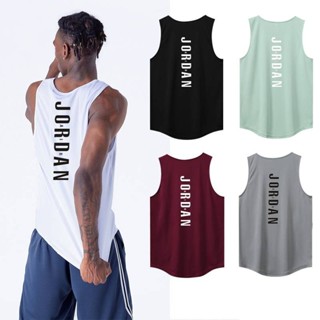 áo ba lỗ nam  Áo thể thao bóng rổ Mỹ nam Nữ Mùa hè dáng rộng thoáng khí Áo tập luyện khô nhanh Airman Áo ghi lê Jersey Mặc đường phố