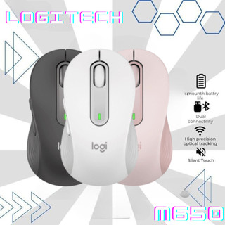 (HÀNG VIP) Chuột Logitech M650 Không Dây Bluetooth SilentTouch - Cuộn SmartWheel