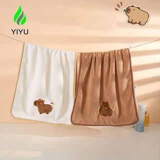 YIYU tắm, Khăn hoạt hình dày hơn nhung san hô, Khăn mặt hoạt hình siêu thấm mềm mại Phòng tắm