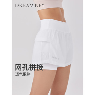 Quần Short Thể Thao Nữ Mùa Hè Giả Hai Mảnh Bụng Cao Cấp Chống Xước Rời