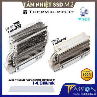 Tản nhiệt ổ cứng ssd m2 thermalright hr-09 pro aghp gen3 chính hãng - ốp tản nhiêt ssd m2 nvme hr09 pro - tr-m.2 2280