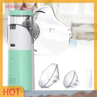 [Shibelss.vn] Máy phun hơi nước hen suyễn cầm tay có độ ồn thấp Máy phun sương dành cho trẻ em dành cho người lớn có mặt nạ