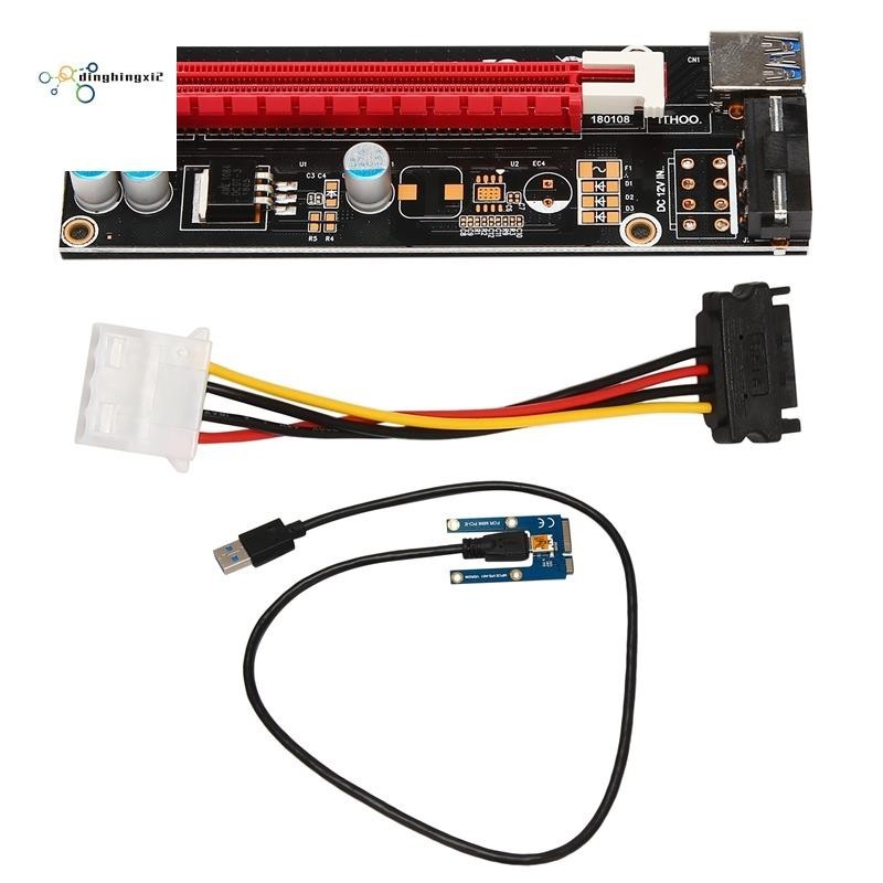 Mini PCIe sang PCI Express 16X Riser cho máy tính xách tay Thẻ hình ảnh bên ngoài EXP GDC BTC Antminer Miner MPCIe sang khe cắm PCI-E Thẻ khai thác