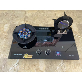 BẾP GAS ÂM LẬT HẸN GIỜ (Có NGẮT GAS TỰ ĐỘNG) REDHOME RH912