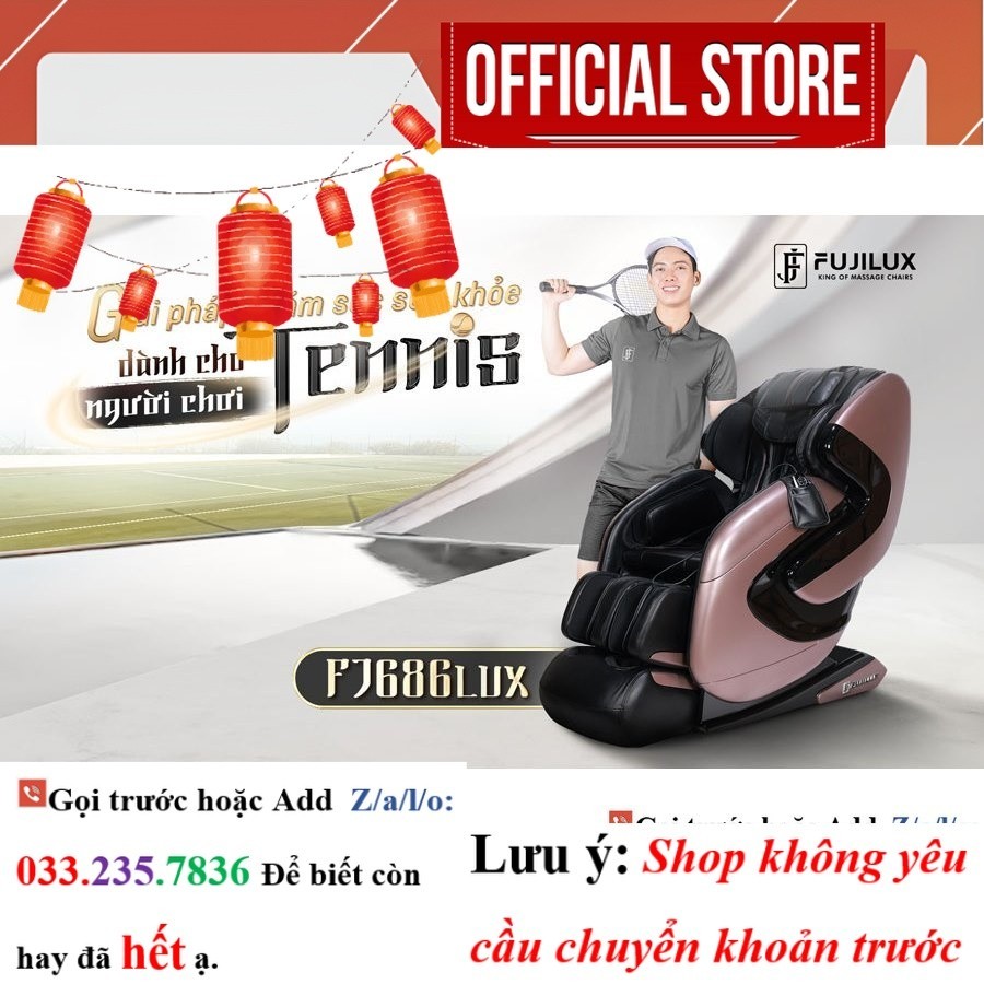 FUJILUX Ghế Massage FJ686 Lux <NeW>