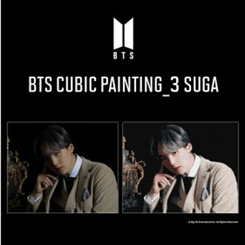Bộ Tranh Đính Đá 5d Tự Làm Họa Tiết Bts Dễ Thương BTS diamond painting