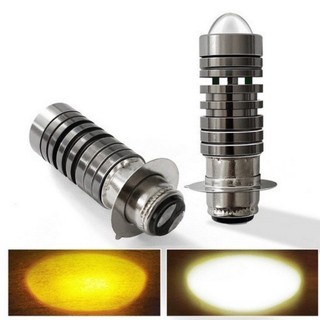 Đa Năng 12V-80V 2000LM Hai Màu Bóng Đèn Pha P15D H6 PX15D LED Xe Máy Đèn Pha H6 Xe Tay Ga Xe Máy Đèn Pha