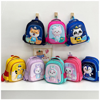 Balo mầm non cho bé trai và bé gái mầm non size to cho con từ 0-6 tuổi họa tiết đáng yêu - D12