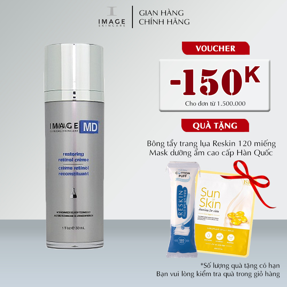 Kem dưỡng retinol trẻ hóa da IMAGE Skincare MD Restoring Retinol Creme With Adt Technology 30ml