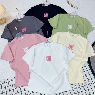 Áo Baby Tee Borip LOVE Quảng Châu L1 Co Dãn 4 Chiều - Thiên An Shop