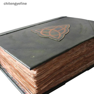 Chitengyefine Book Of Shadows Bìa Xanh Ràng Buộc Trống Và Lót Tạp Chí 350 Trang Spellbook Retro Quà Tặng vn