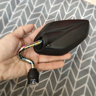 Gương chiếu hậu xe máy, Gương Yamaha chân cong xi titan kính chiếu hậu xe máy Exciter Sirius Dream Wave