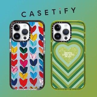 Casetify Nhiều Màu Sắc Tình Yêu Làn Sóng Xanh Lấp Lánh TPU Ốp Lưng Điện Thoại iPhone 15 Pro Max 14 ProMax plus 13 12 12Pro 12PM 11 Ốp Lưng Điện Thoại Mềm Vỏ Bảo Vệ Điện Thoại Di Động
