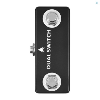 Moskyaudio Dual Switch Dual Footswitch Foot Switch Pedal Full Metal Shell