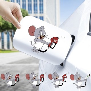 Decal Dán nắp bình xăng chuột Jerry