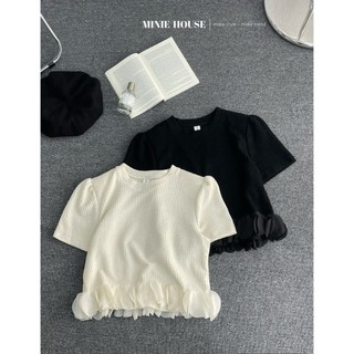 Áo thun tn croptop thun xốp 3089.