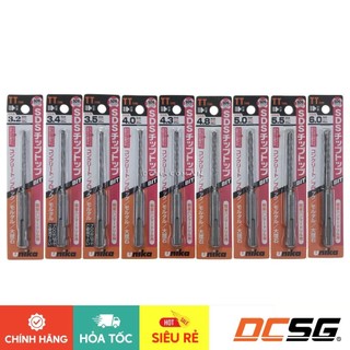 Mũi khoan bê tông hợp kim SDS-plus 3.2-6.0mm Unika| DCSG