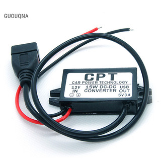 Mô-đun chuyển đổi guouqna dc-dc bộ chuyển đổi nguồn đầu ra usb 12v sang 5v 3a 15w basl