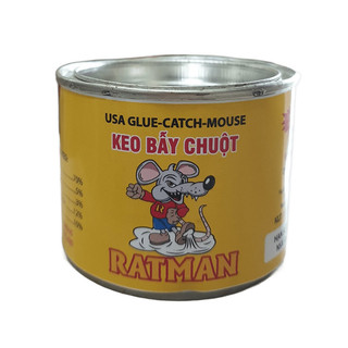 Keo dính chuột ratman - dạng lon - keo dính siêu chắc -tái sử dụng nhiều lần - lon 160gr