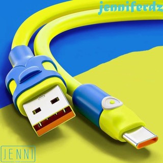 Cáp usb jeniferdz loại c, cáp dữ liệu loại c sạc nhanh loại c, sạc nhanh silicone usb c 100w usb c dây sạc điện thoại sạc điện thoại