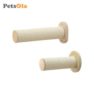 Petsola Treo Tường Mèo Trầy Xước Bài Sisal Mèo Vuốt Scratcher Duable Mèo Trong Nhà