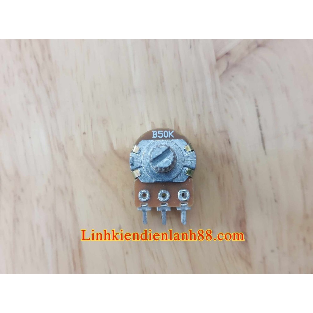 Chiết Áp Đôi 6 Chân - Triết áp kép 6 chân 50K