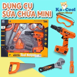 Bộ đồ chơi dụng cụ sữa chữa, xây dựng mini dành cho bé rèn luyện kỹ năng
