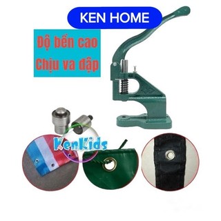 Máy đóng khoen đa năng khuôn chuẩn đóng khoen ore khoen bạt , dập nút đinh tán , đục lỗ KEN HOME
