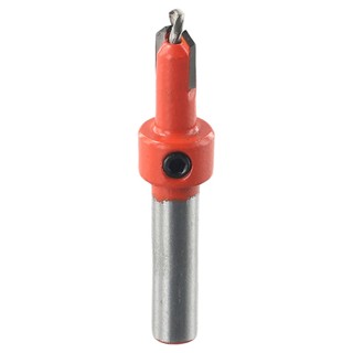 ⭐ READY STOCK ⭐-NEW-Adjustable Stop Collar Woodworking Countersink Drill Bit with 8mm Shank【POWDERS-VN】