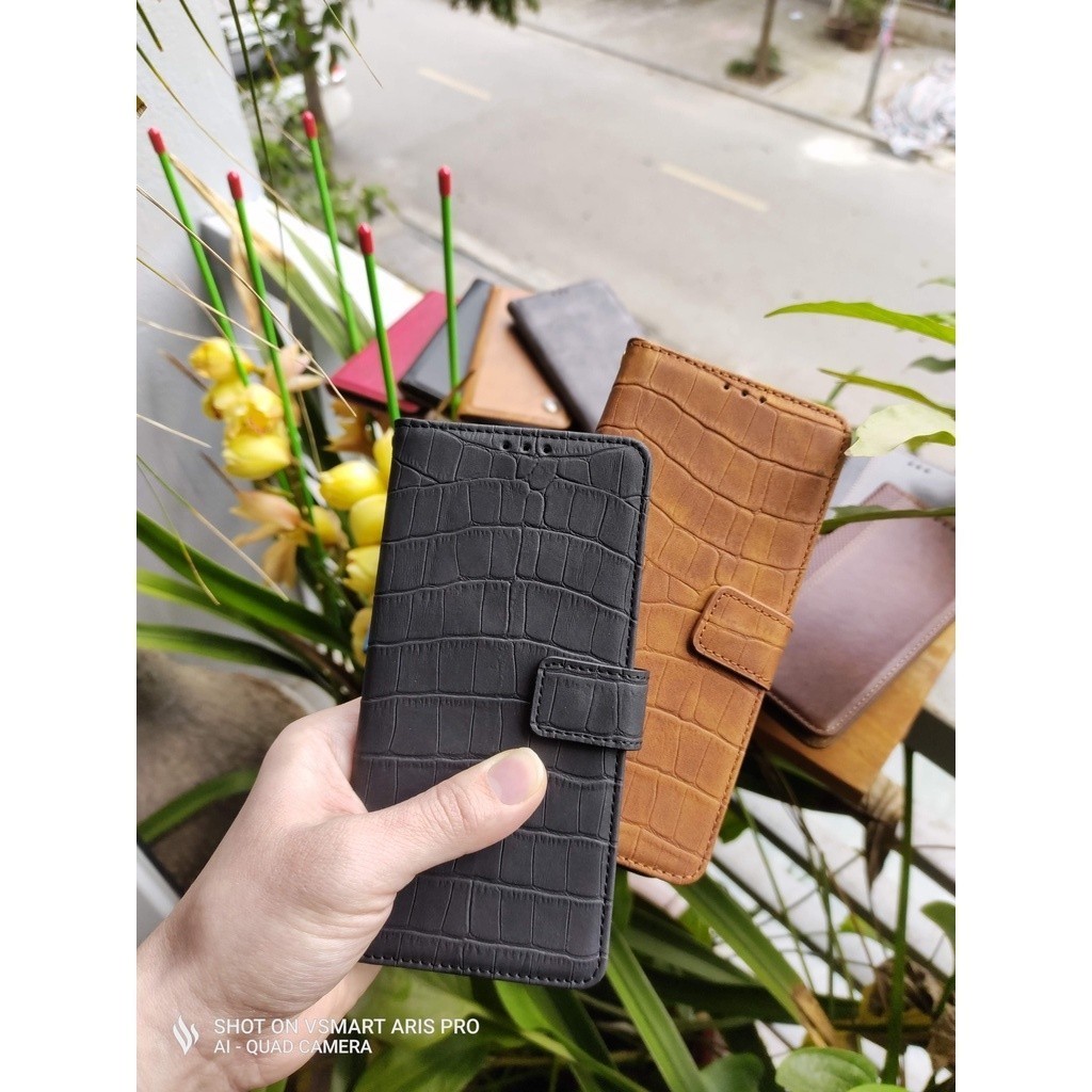 Bao da Cá sấu Bphone B86 A40 A50 A60 A85 Vsmart Aris Live 4 Aris Pro Joy 3 active 3 joy 4 star 5 sta