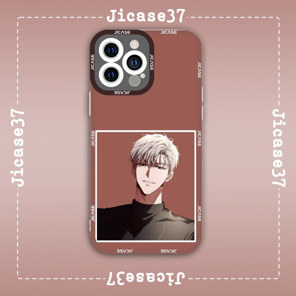 Ốp lưng iPhone Cạnh Vuông Samsung Xiaomi Oppo Manhwa boylove Passion nhân vật Ilay vs Taeil